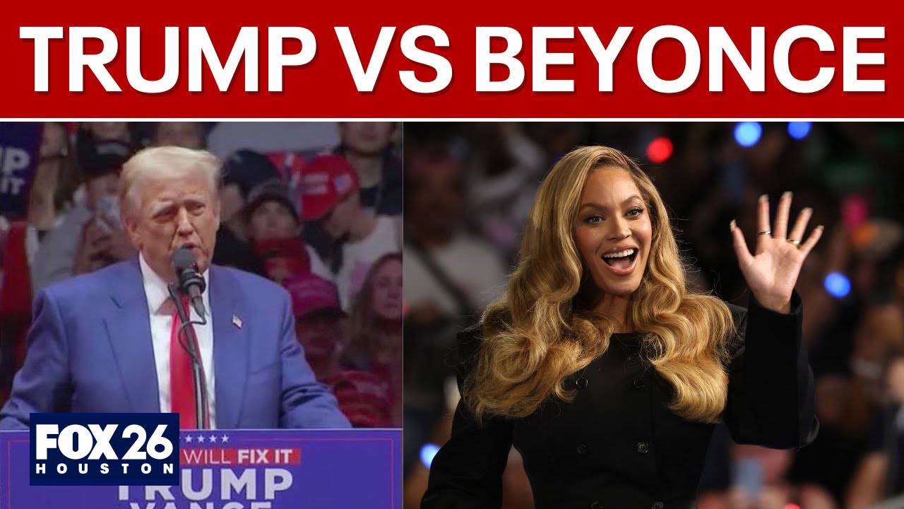 President Trump wants Beyoncé, Oprah, Kamala Harris prosecuted