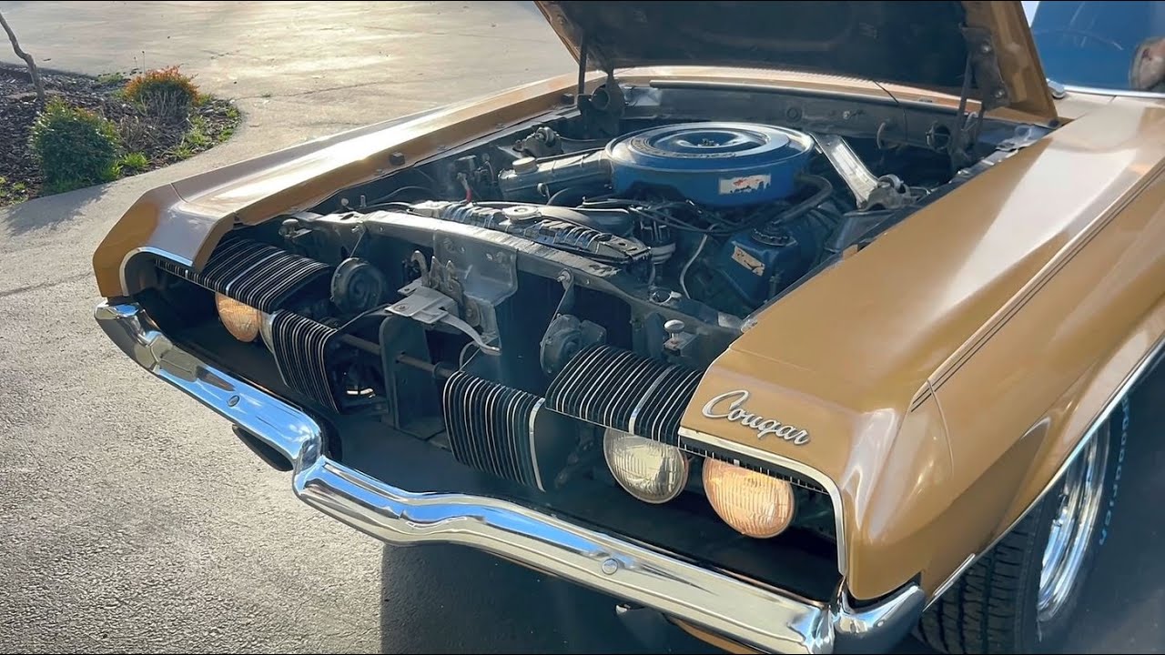 *SOLD* : 1970 Mercury Cougar XR7 / Competition Handling / 351C 4V / 4 Speed / 52,781 Original Miles