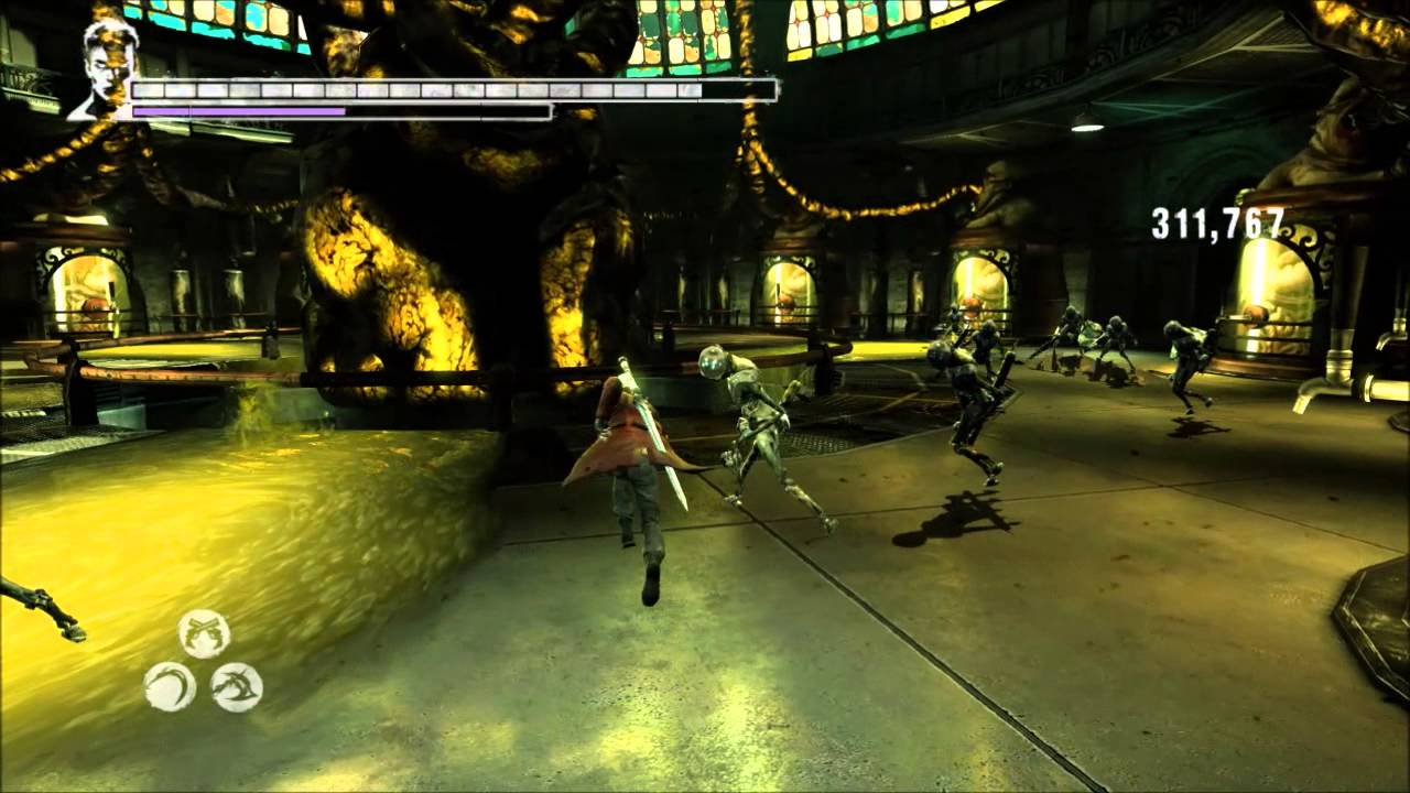DmC: Devil may Cry: Enemy Step Breaks Stuff