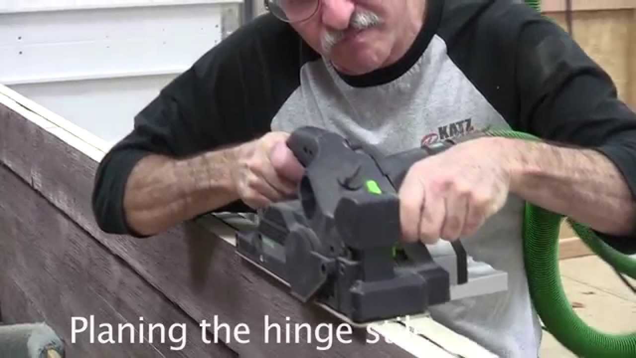 Pre-hanging a Custom Door in a Custom Jamb