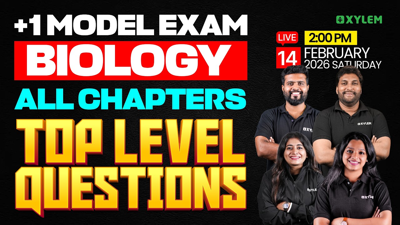Plus One Biology | All Chapters - Top Level Questions | Xylem Plus One