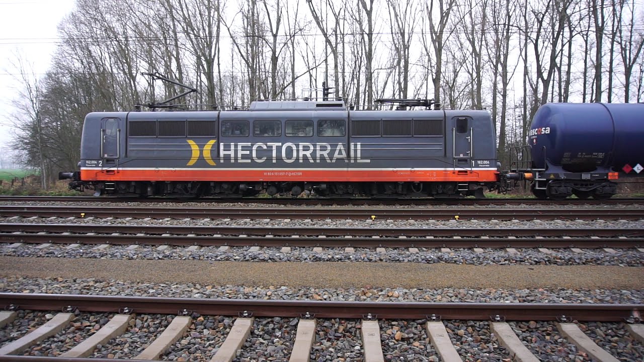 HECTORRAIL Br.162.004 Anfahrsound mit lauten L&uuml;ftern & Kesselzug!