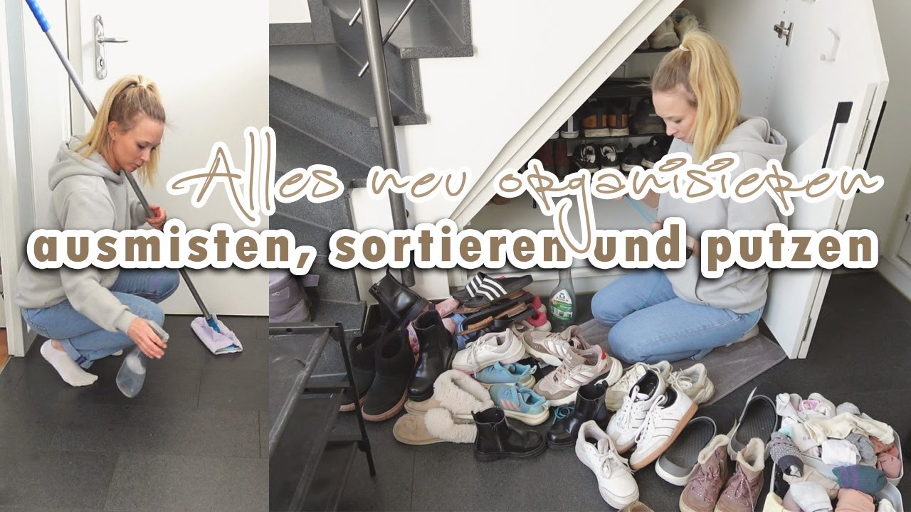 Entrümpeln & Organisieren: 👟 Mein Eingangsbereich bekommt ein kleines Makeover ✨