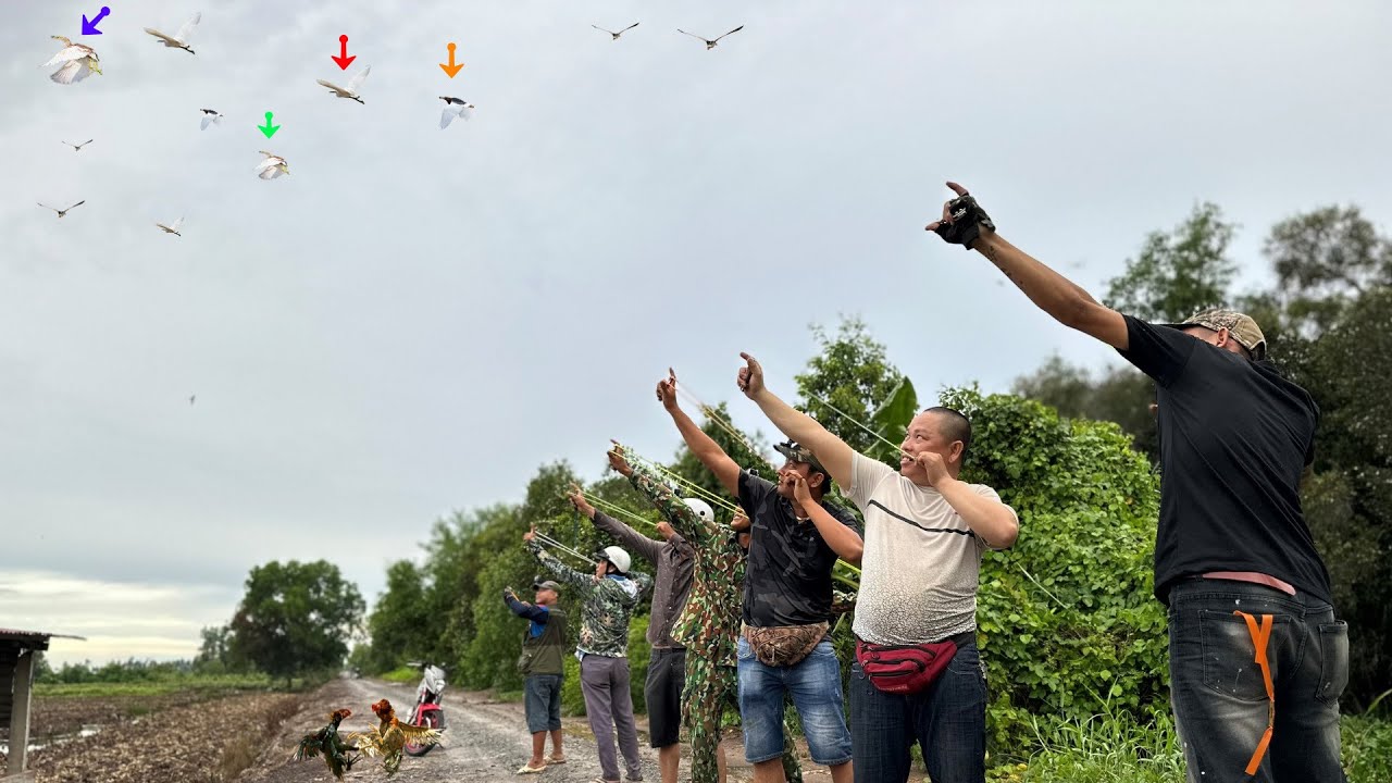 Kéo hơn 10 ná thủ đi bem cò bay cái kết say mòi || Đảm Nguyễn