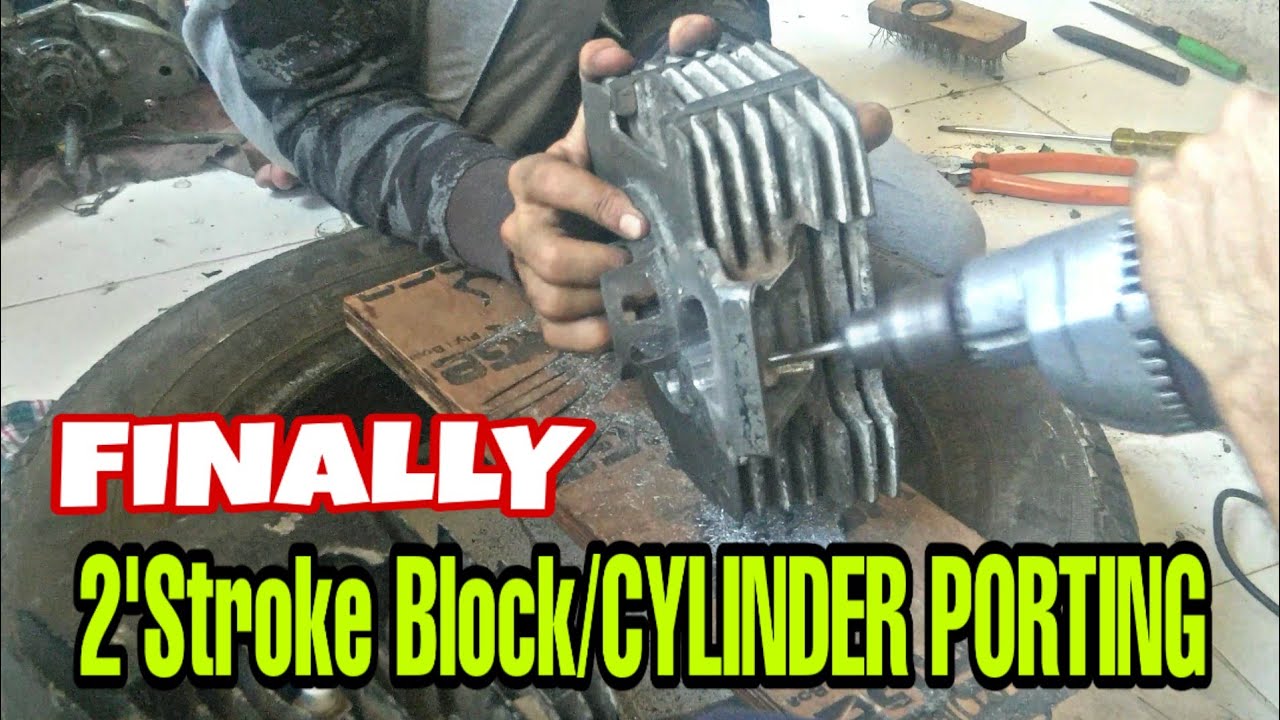2 STROKE BLOCK /CYLINDER PORTING||SUZUKISHOGUN||MODIFIED SUZUKI SHOGUN