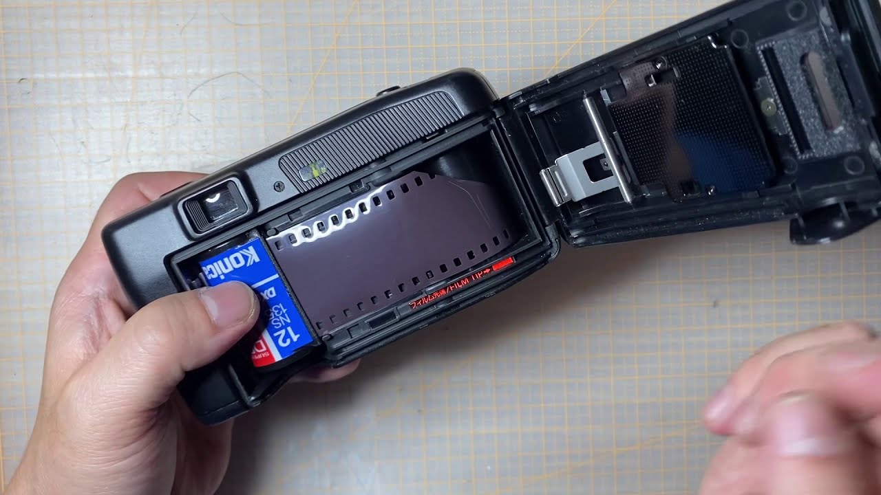 필름 카메라 니콘 원터치100 사용법 / Film camera Nikon one touch 100 user guide