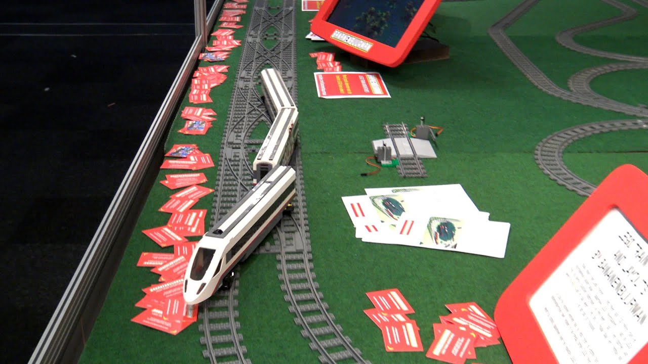 ULTIMATE LEGO TRAIN DRIFTING on TRIXBRIX TRACKS