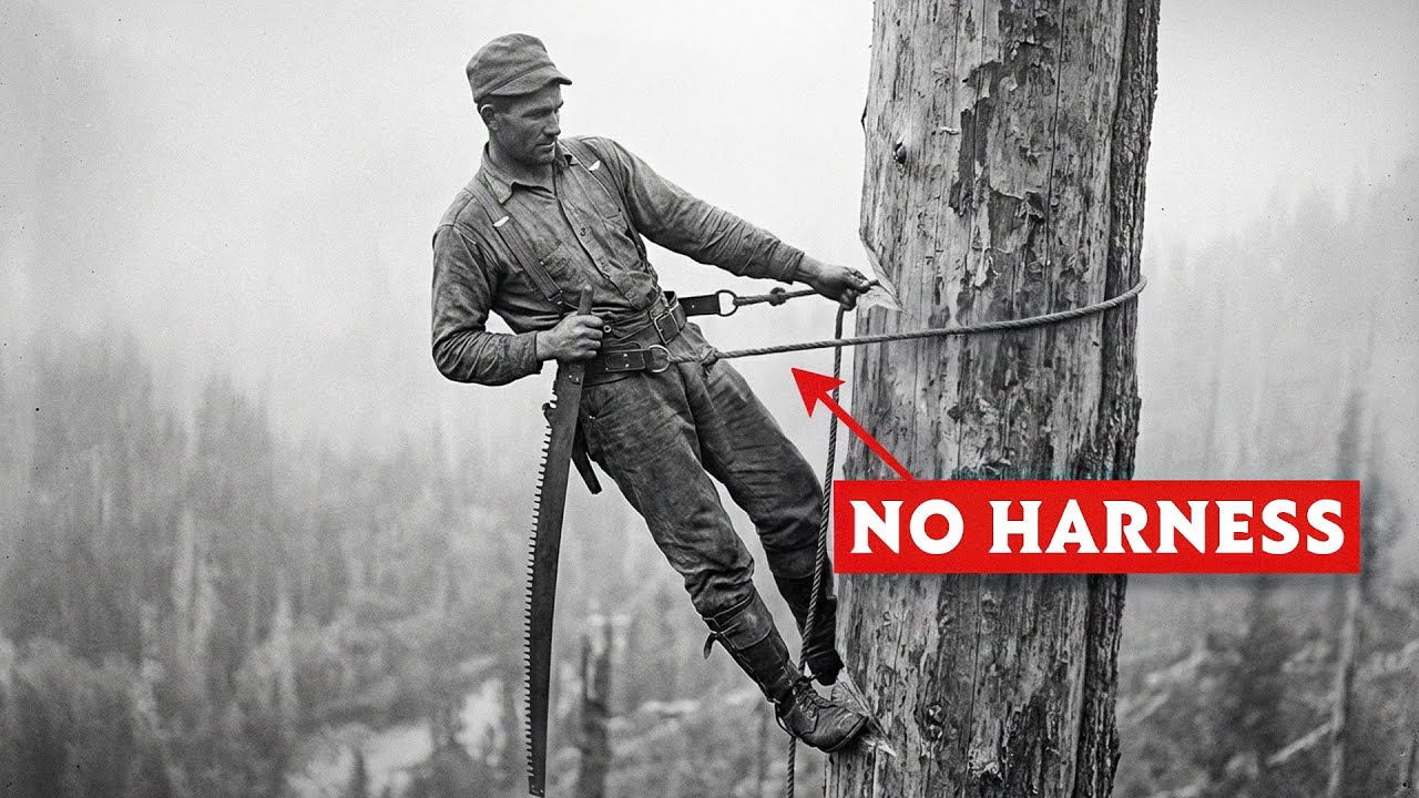 Why Loggers in the 1900s Refused to Wear Safety Gear
