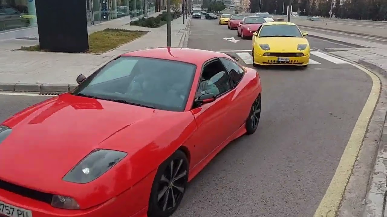 Concentración nacional Fiat Coupé España 26/02/2022 Tarragona