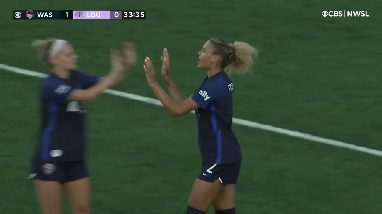 Trinity Rodman Goal: Washington Spirit vs. Racing Louisville FC | Week 8