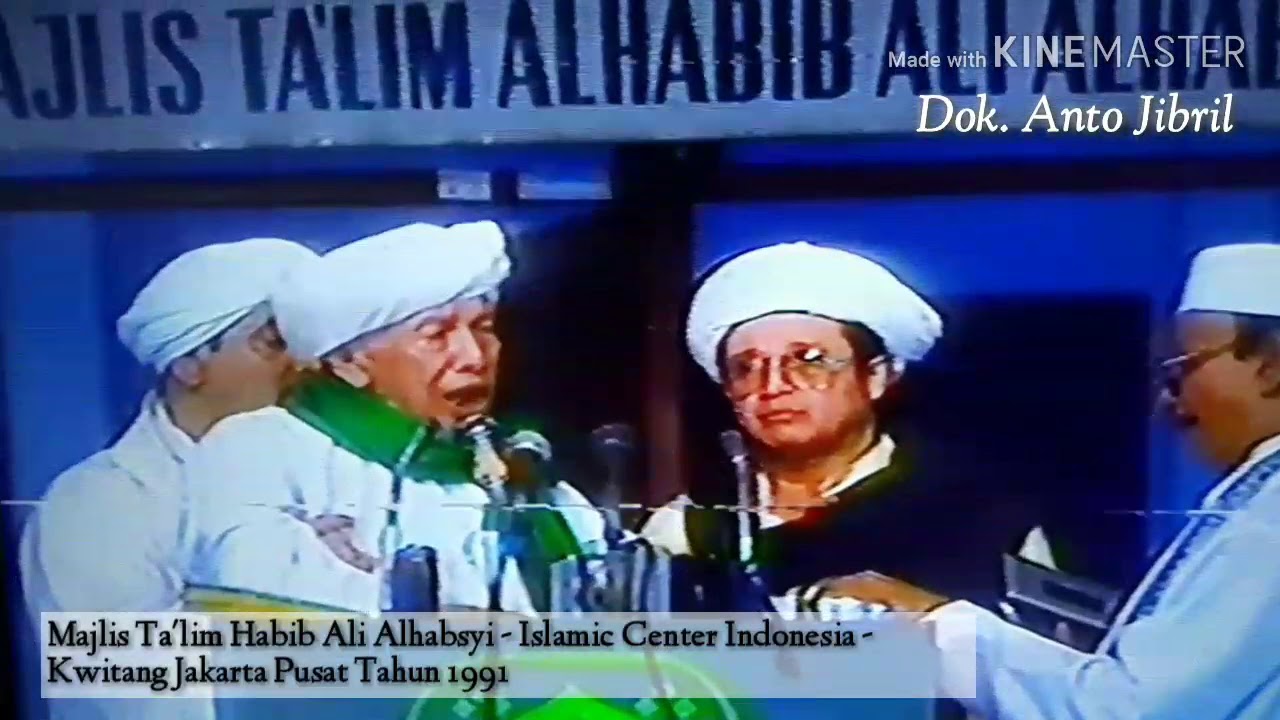 Habib Nauval bin Salim bin Jindan - Th 1991 di Kwitang