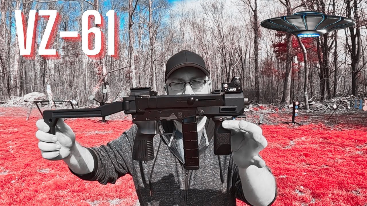 VZ-61 Skorpion Short Barreled Rifle In A Blue State