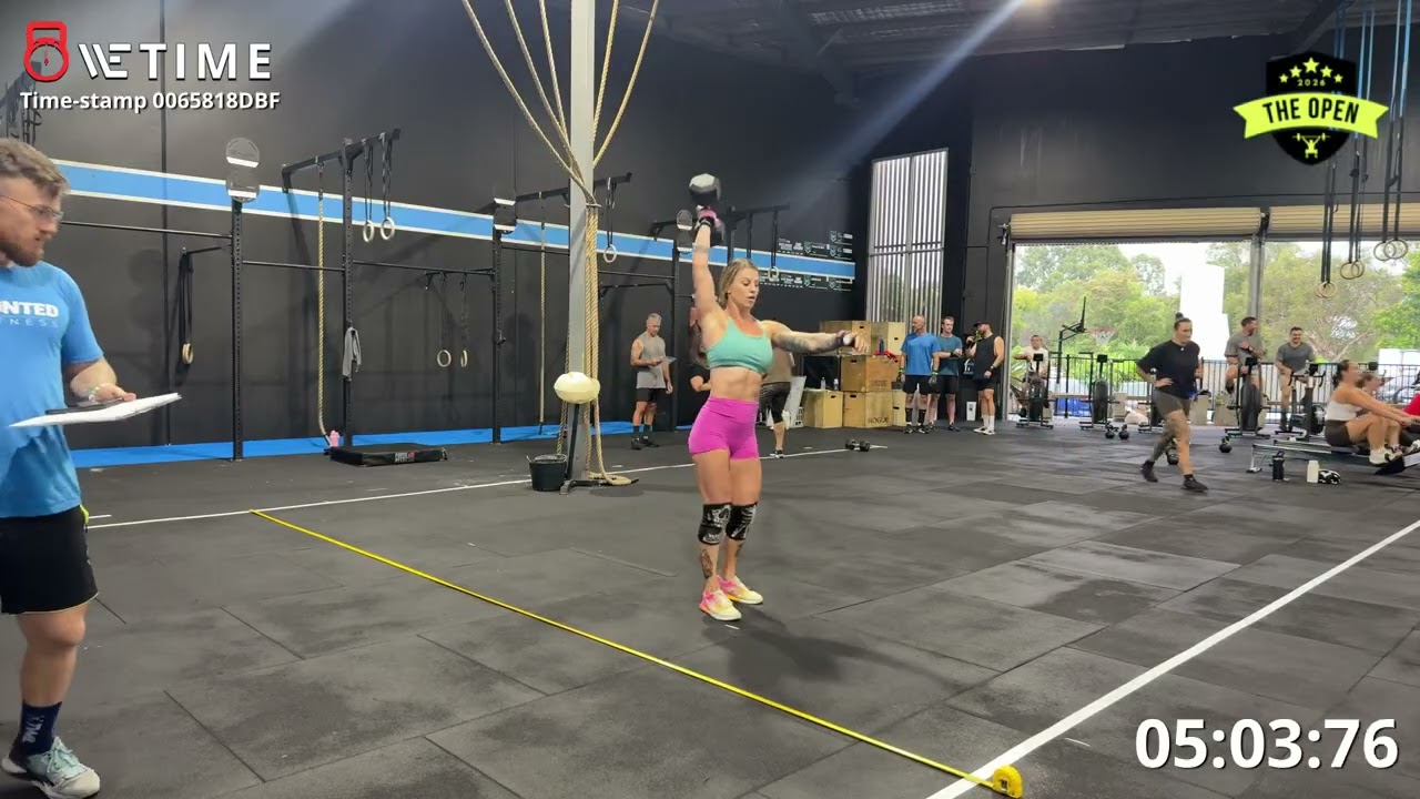 CrossFit Open Workout 26.2