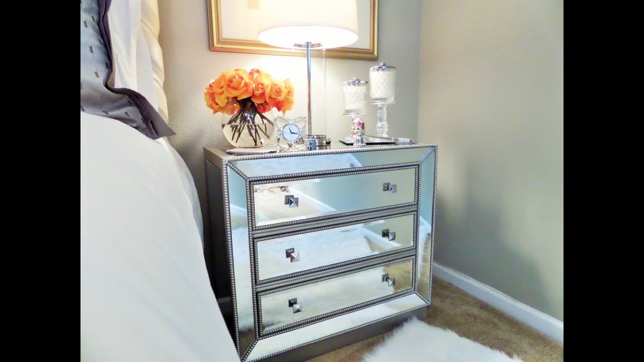 Bedside Table Organization