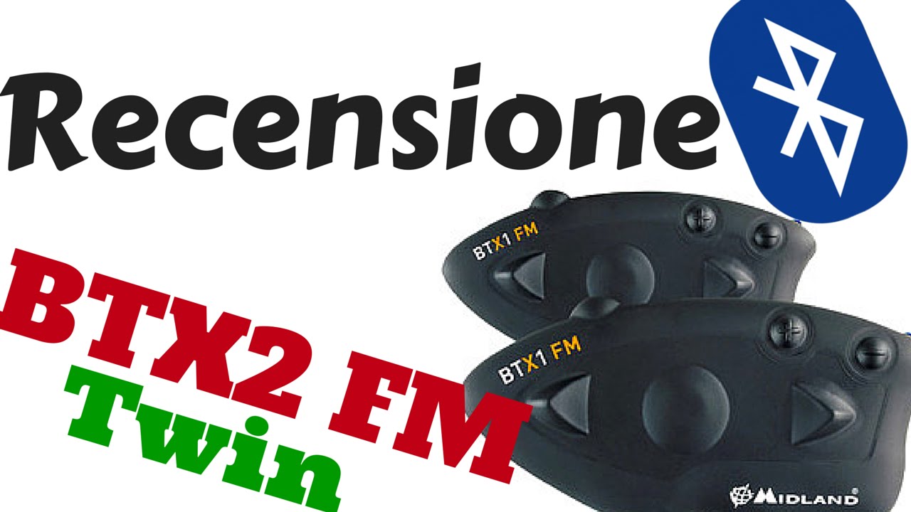 Prova interfono moto bluetooth Midland BTX1 FM Motolook Voghera