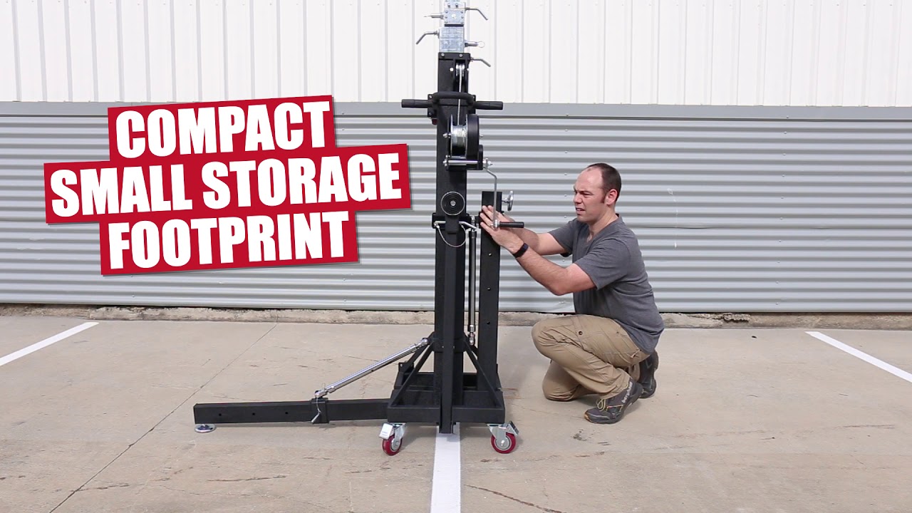 Titan AV 5.4m Tower Lift Stage Stand