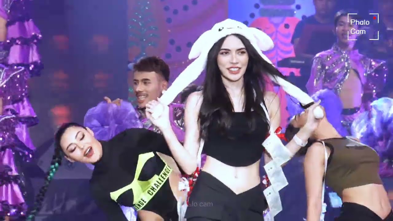 [Fancam] 311222 ชาล็อต ออสติน & ไฮดี้ หนูดี ทีน่า มารีม่า เต้นได้วุ่นวายมาก🤣 #MissGrandCountdown2023