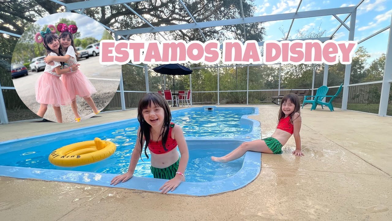 CHEGAMOS EM ORLANDO | Jéssica e as Gêmeas