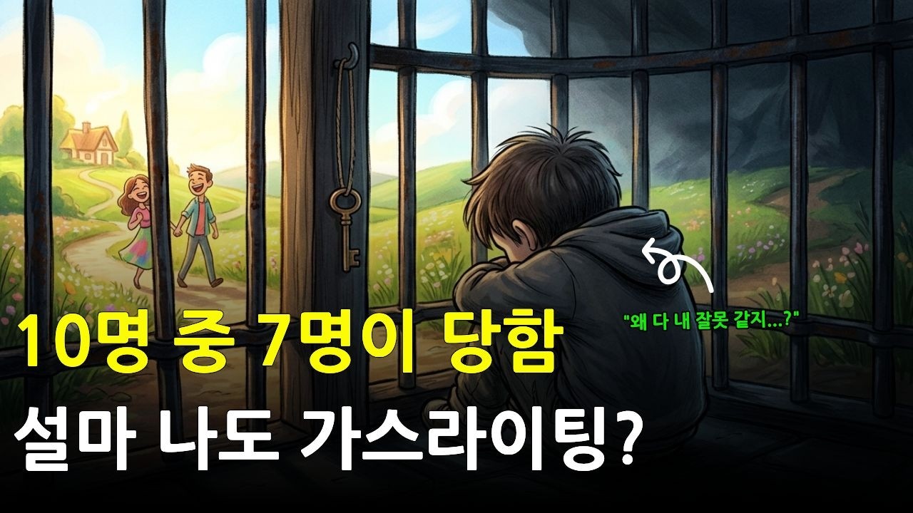 나도 모르게 당하는 가스라이팅 신호 3가지