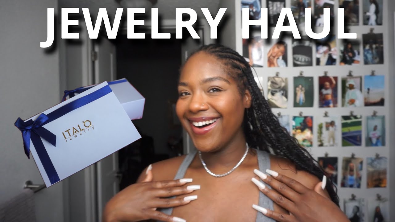 AFFORDABLE JEWELRY HAUL FT ITALO JEWELRY | TENNIS NECKLACES