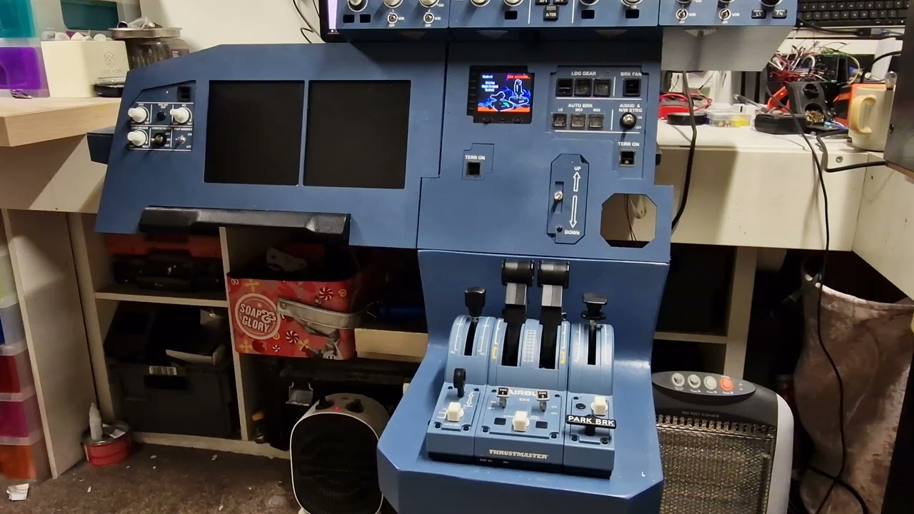 A320 Neo Home-made Cockpit Modules
