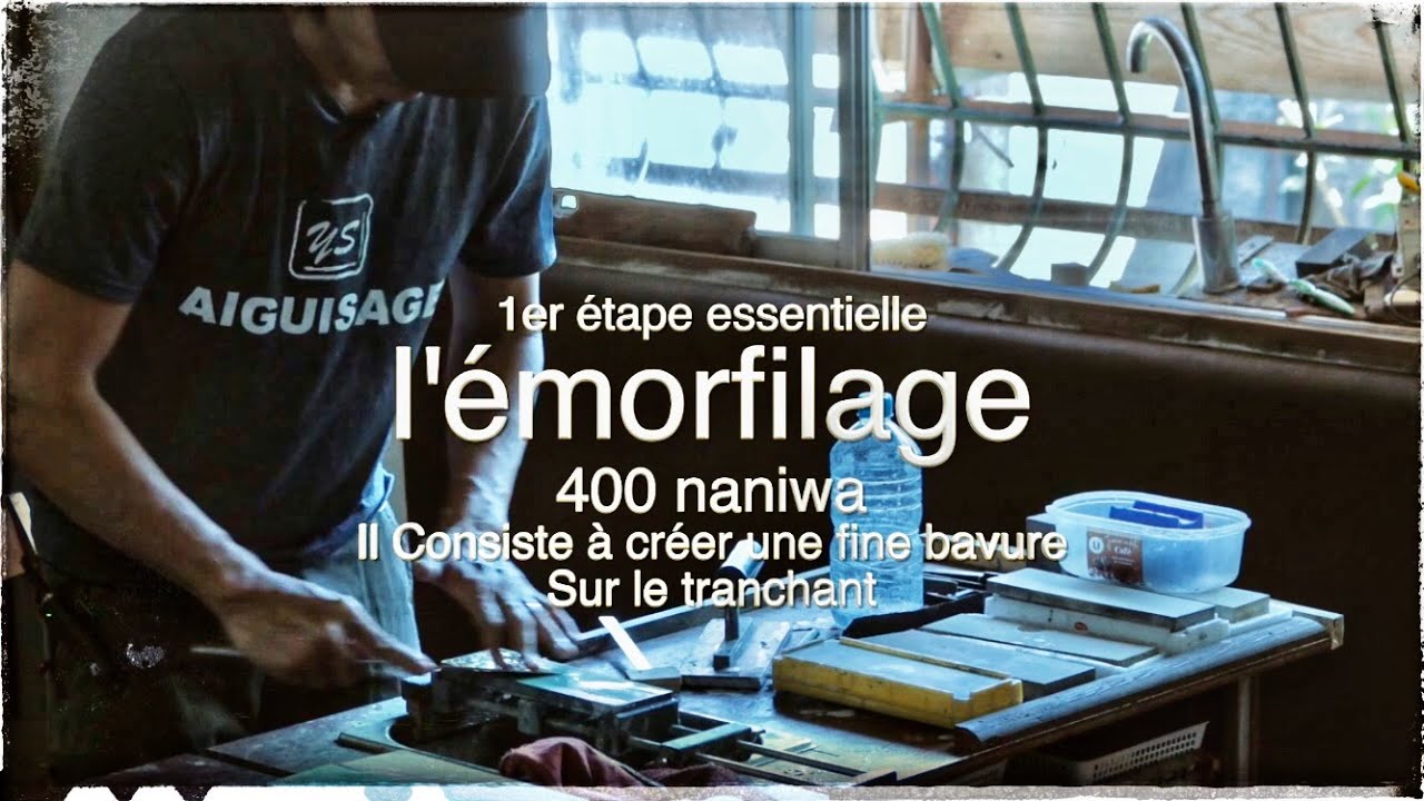 L'aiguisage, l'aff&ucirc;tage, l'effilage, l'&eacute;morfilage, le d&eacute;morfilage