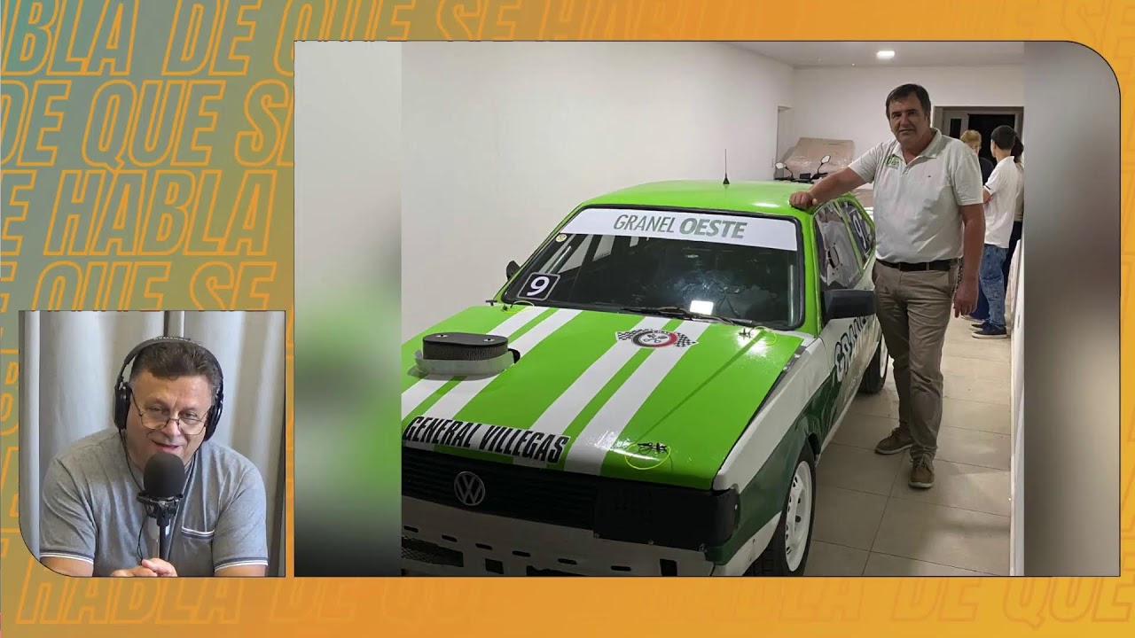 Ariel Perucca presentó su el VW Gol de Turismo 2000 CRAS Sudoeste, y te lo cuenta en Actualidad