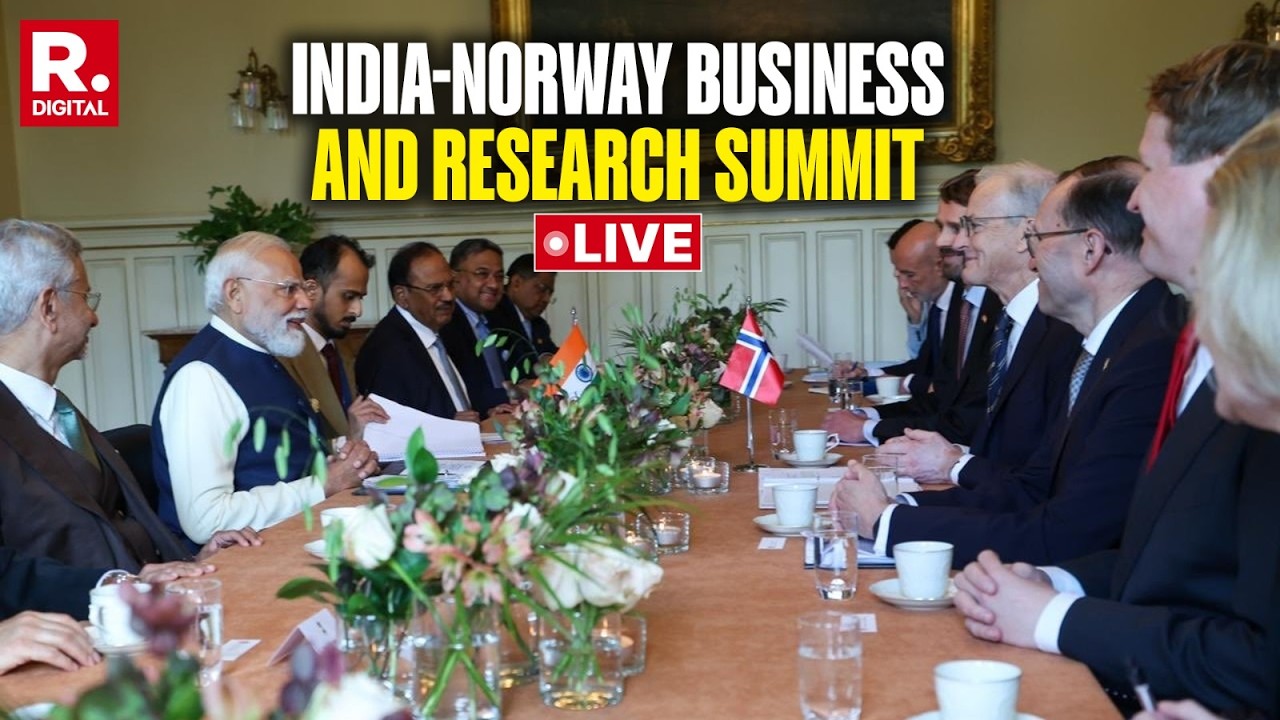 PM Modi LIVE: PM Narendra Modi Inaugurates India&ndash;Norway Business & Research Summit In Oslo