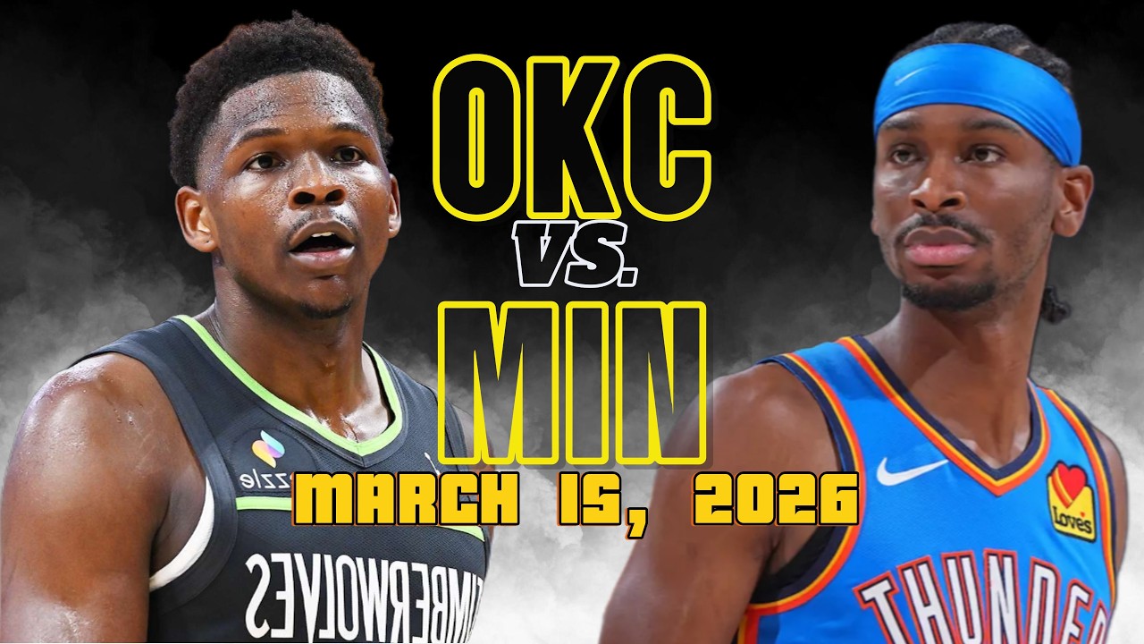 Oklahoma City Thunder vs Minnesota Timberwolves Full Game Highlights – March 15, 2026 | NBA Season