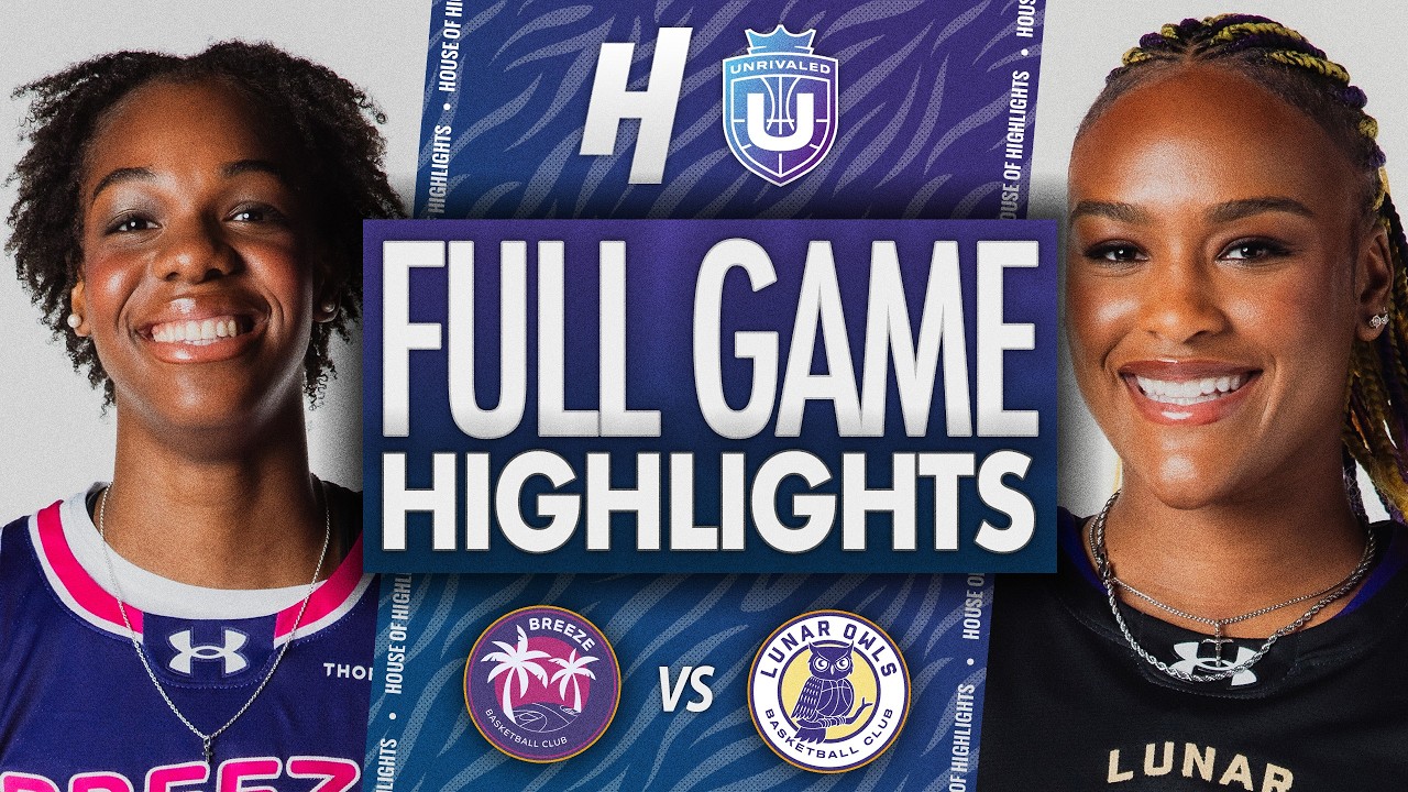 Breeze vs Lunar Owls - FULL GAME HIGHLIGHTS | February 17, Unrivaled 2026