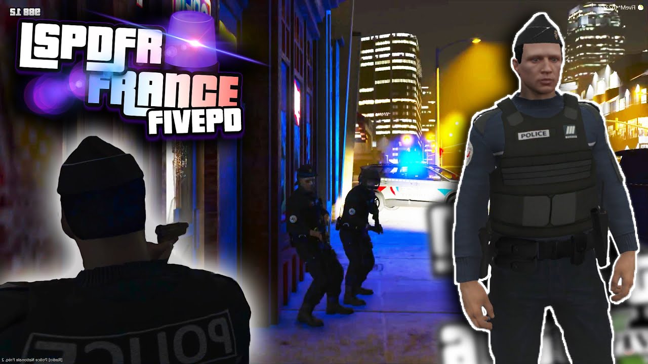 [GTA 5 RP] MA PRMIERE PATROUILLE EN POLICIER SUR FIVE M