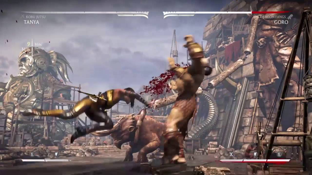 Mortal Kombat X: Tanya Combo Compilation