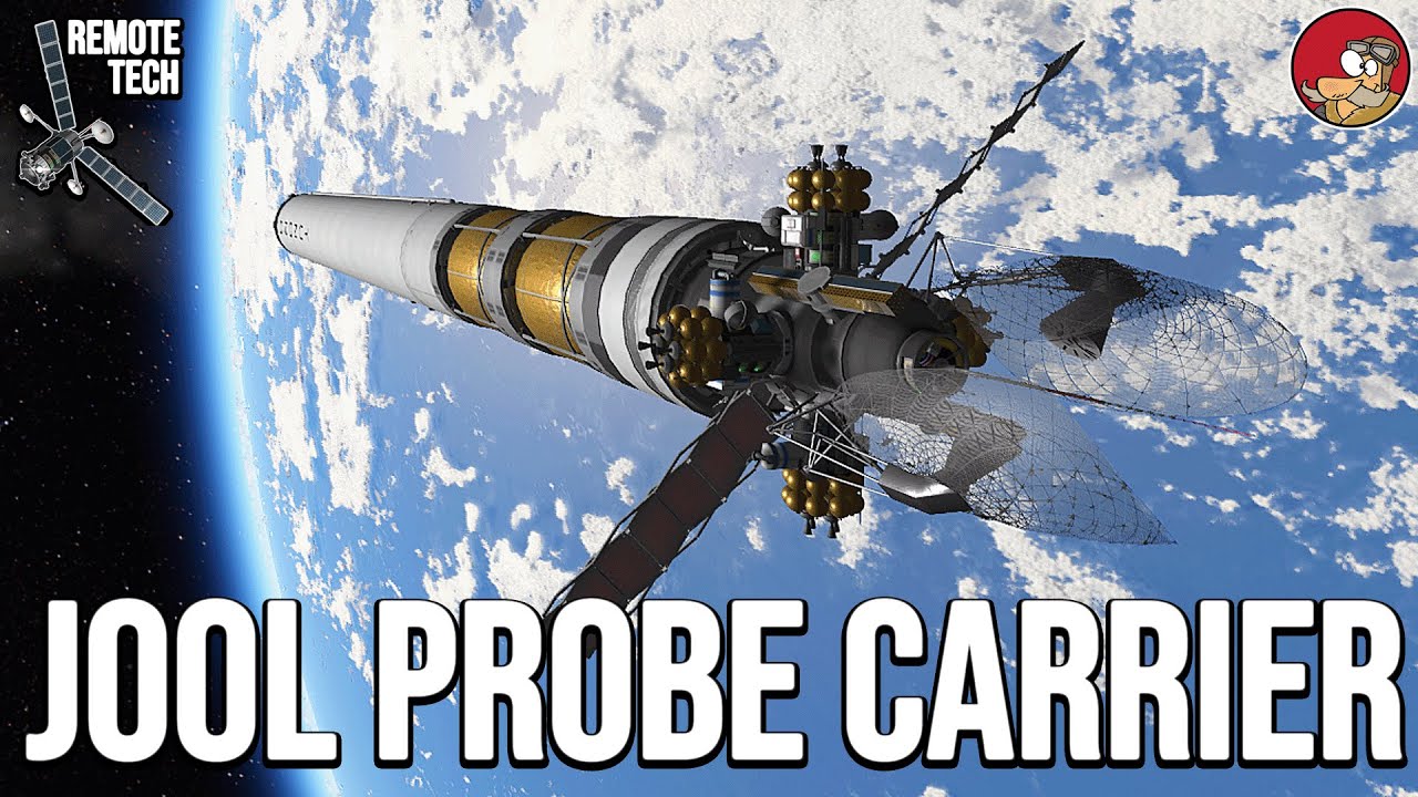 Jool Probe Launcher Design and Launch in KSP Let's Play in 2023