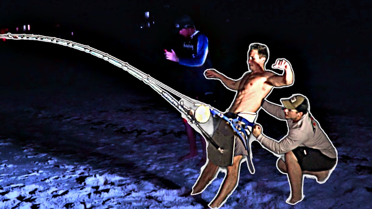 MASSIVE Shark Caught at Public Beach! (13Ft+)