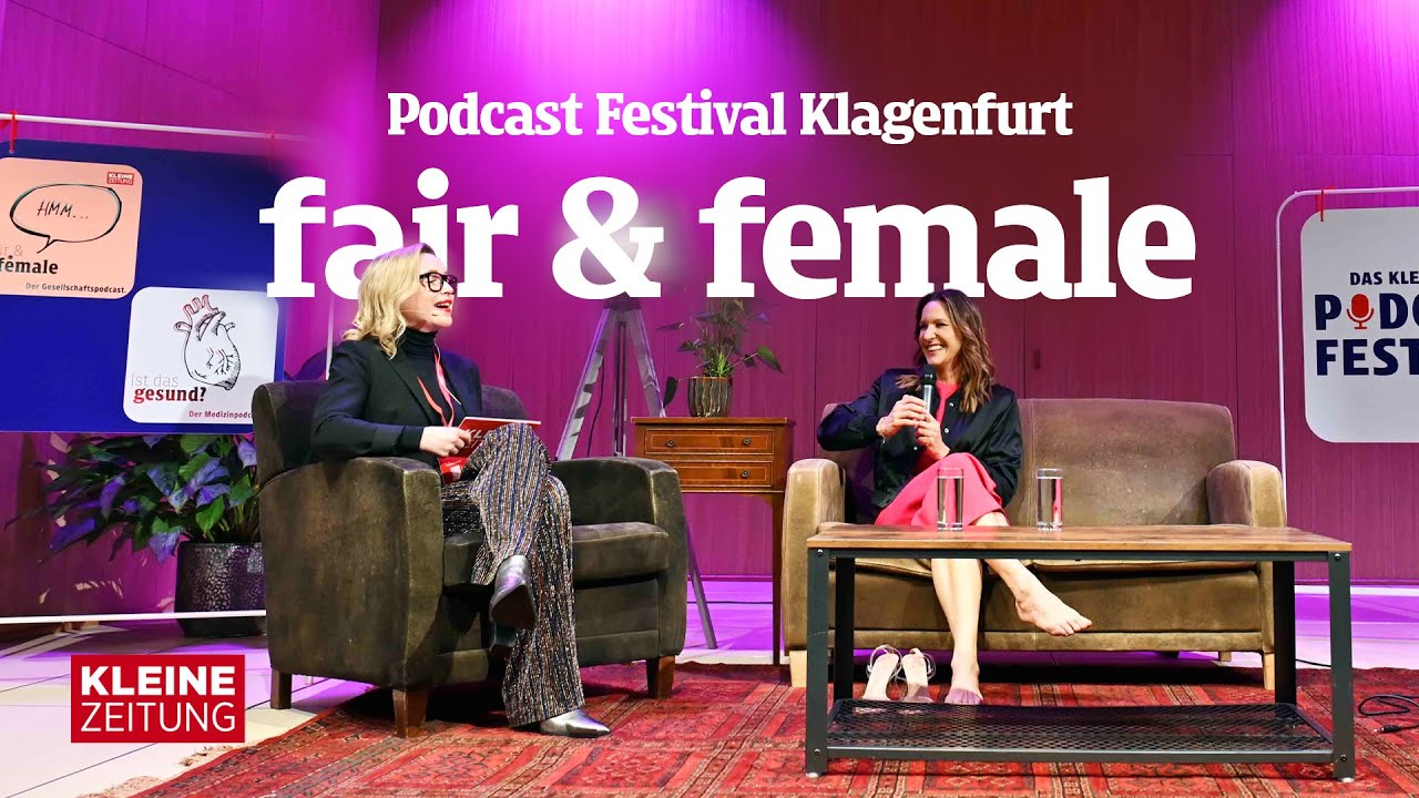 Podcast Festival Klagenfurt | fair & female | mit Barbara Flei&szlig;ner