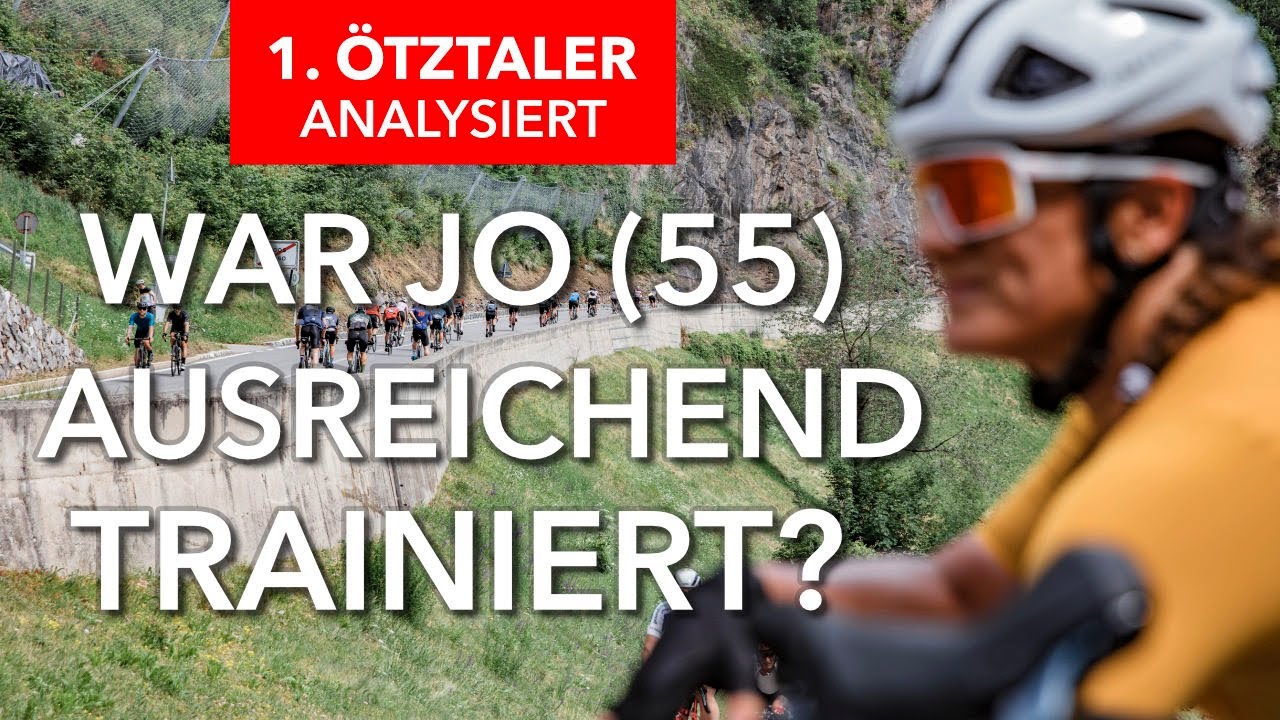 10:53h beim ersten Ötztaler Radmarathon: War Joachim (55) ausreichend vorbereitet?