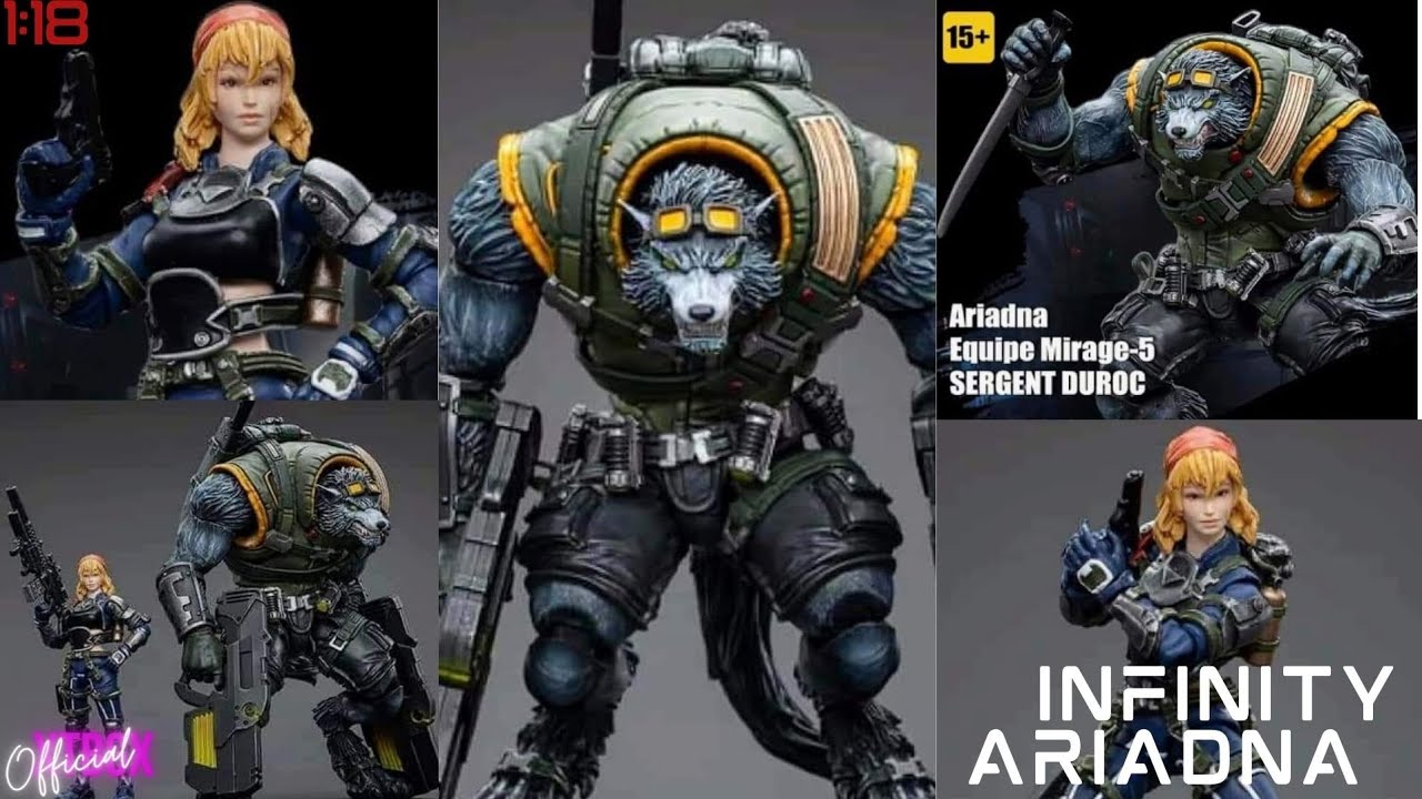 INFINITY Lore - Ariadna v Antepode - Joytoy Infinity The Game Duroc and Margot #warhammer #infinity