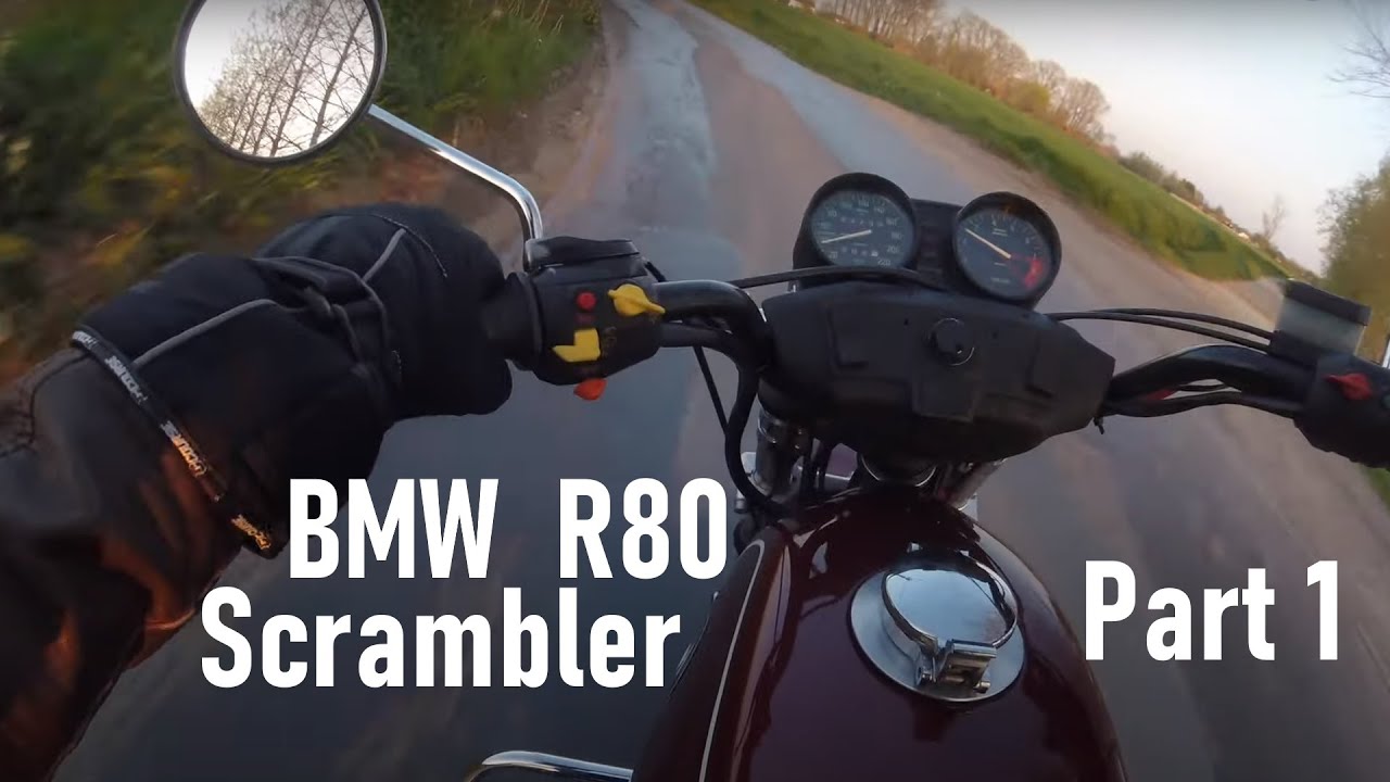 BMW R80 Scrambler - Part 1: Buying, Cleaning, Riding