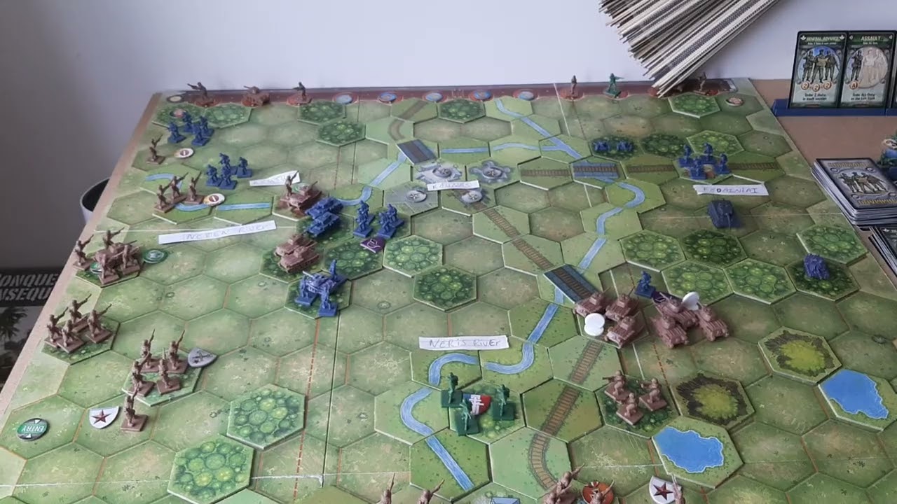 Memoir 44 Bagration Breakthrough campaign Sights set on East-Prussia Playtest Report