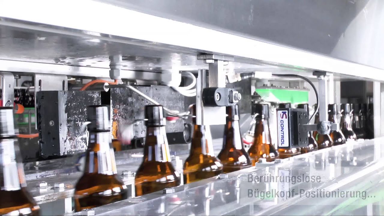 Bügelverschluss- und Leerflascheninspektion bei Brauerei Schussenrieder