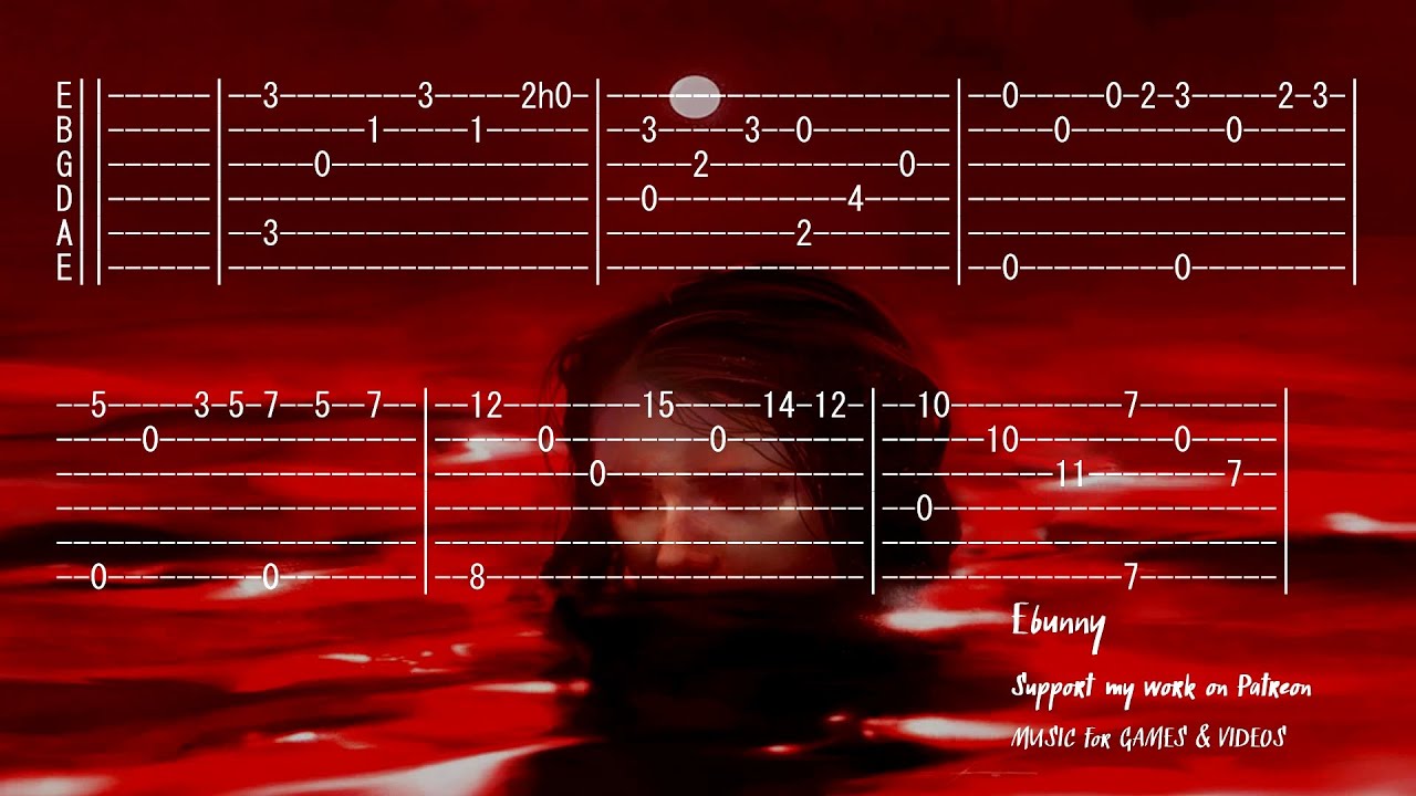 Celtic Medieval Music - Simple Magic [Full Acoustic Guitar Tab by Ebunny] Fingerstyle Ballad