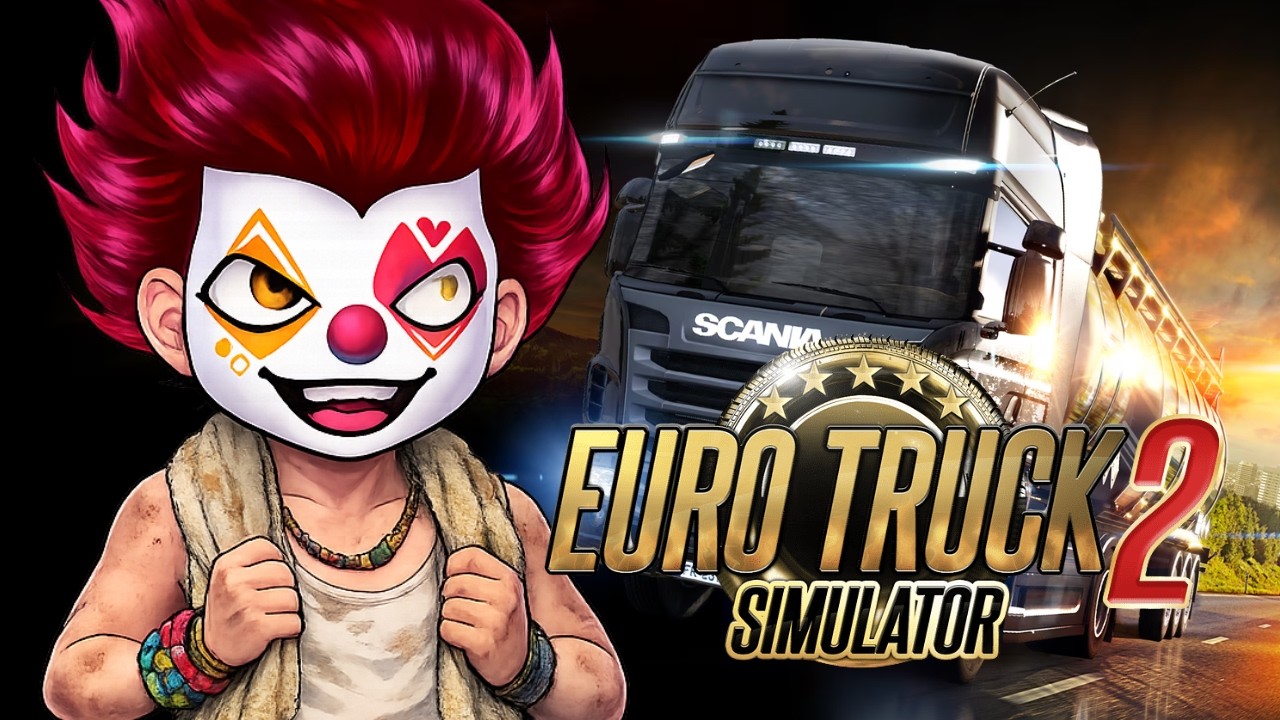 【Euro Truck Simulator 2 】Belajar Supaya Trucknya Gak Kebalik