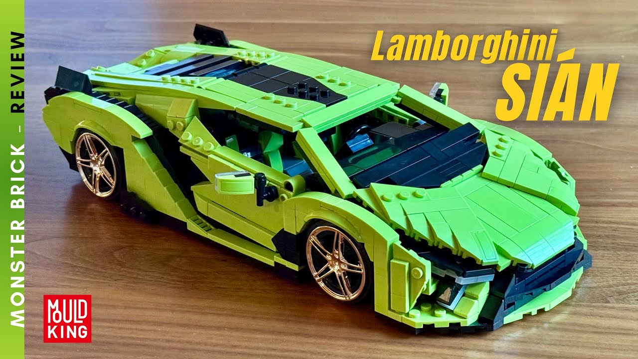 Обзор Green & Mean!: LAMBORGHINI SIÁN FKP 37 от Mould King