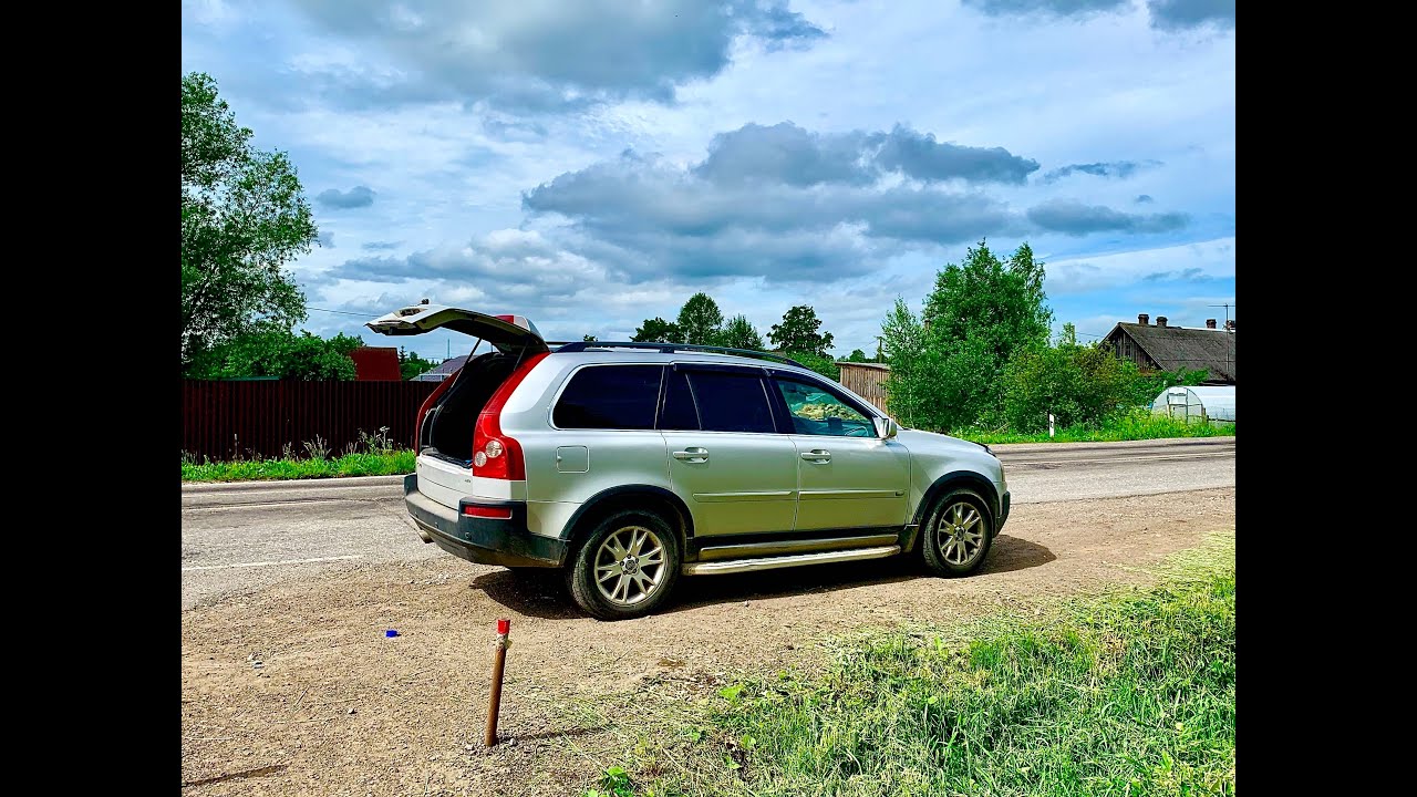 Обзор Volvo XC90 2005 г.в. 7-ми местный премиум за 350 тысяч.