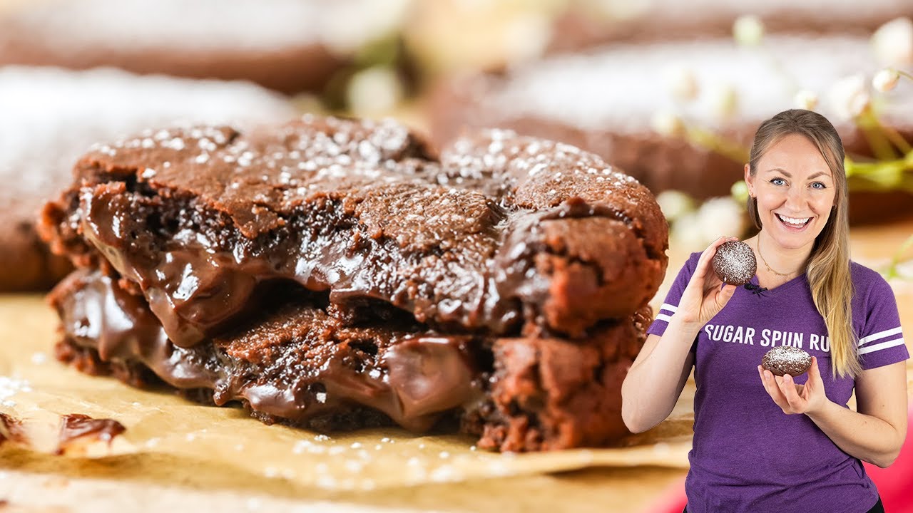 Decadent Cookies Full of Warm Chocolate Lava