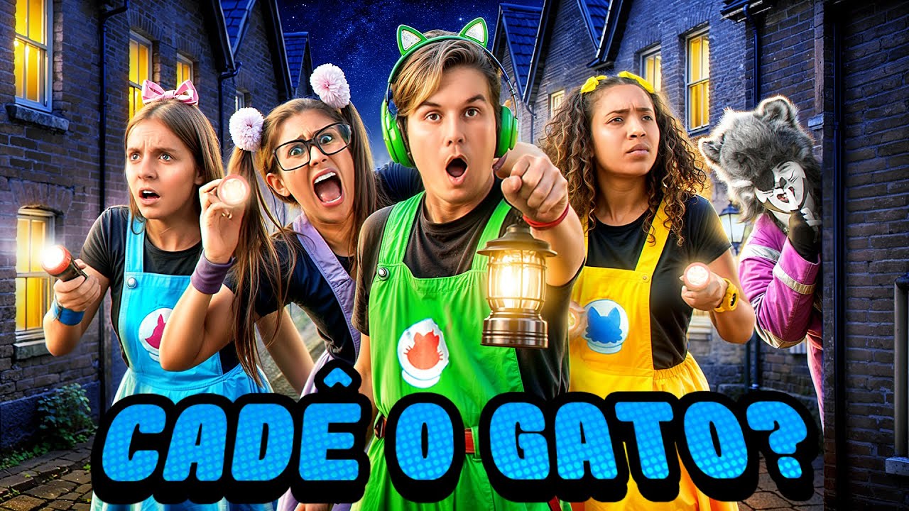 CADÊ O GATO LUNÁTICO? – Um Mistério na Vila Láctea + Música 🎵 Eu Sou o Gato Lunático 🎵