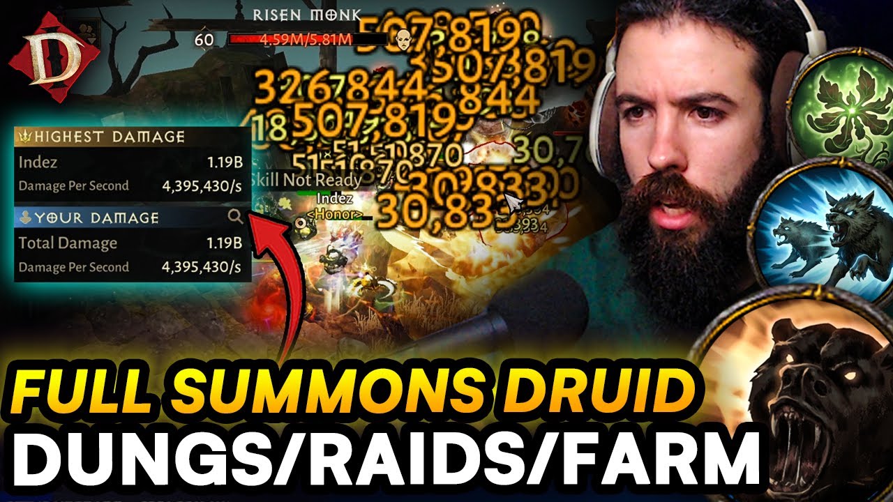 The BEST Summons Druid Build until NOW! (Complete Breakdown & Guide)