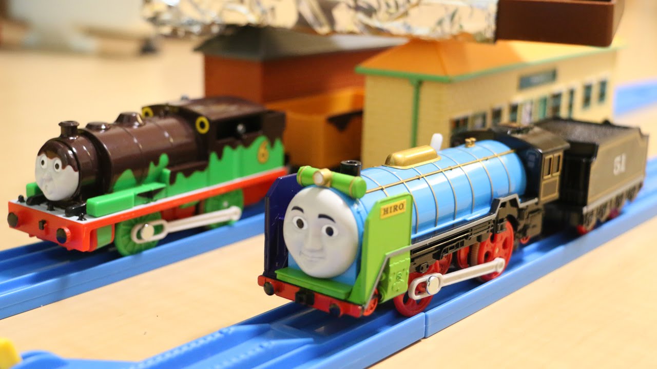 トーマスプラレール チョコレートパーシーとパッチワークヒロ