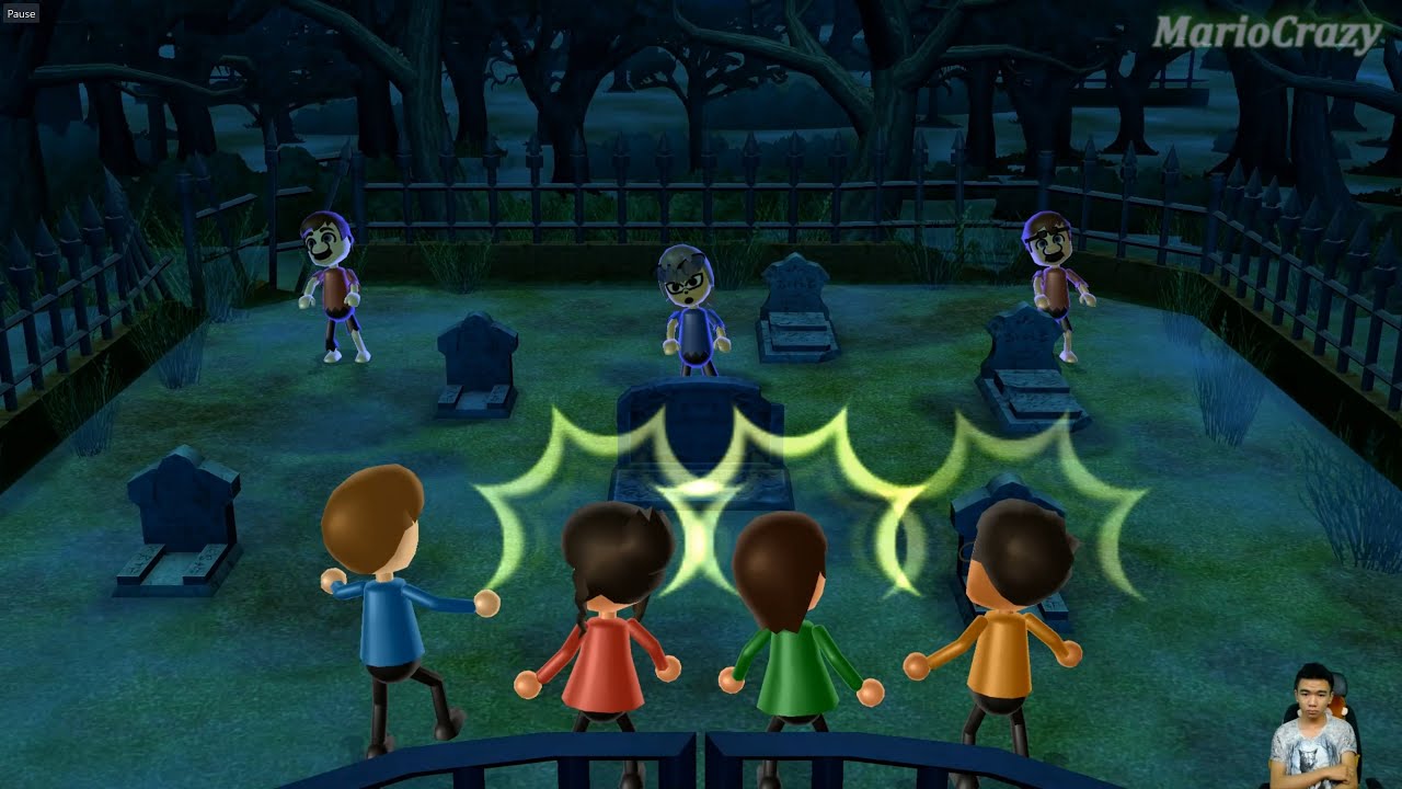 Wii Party Minigames - Guest B vs Eva vs Susana vs Kentaro Master CPU
