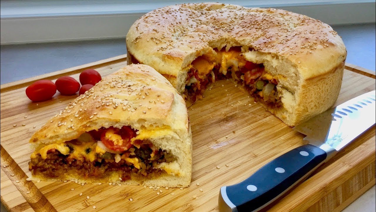 XL Cheeseburger 🍔 / Cheeseburgerkuchen Thermomix® TM5 / TM6 -Thermilicious
